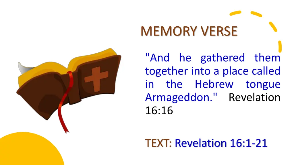 memory verse