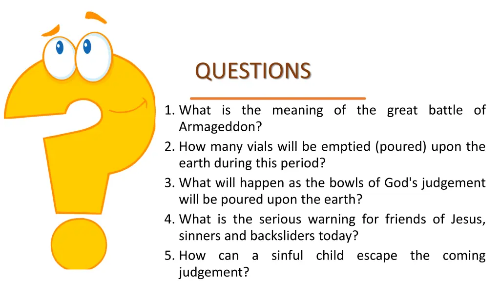 questions