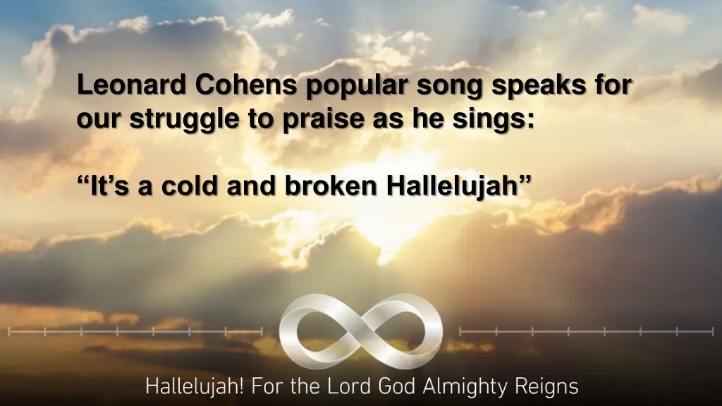 leonard cohens popular song speaks