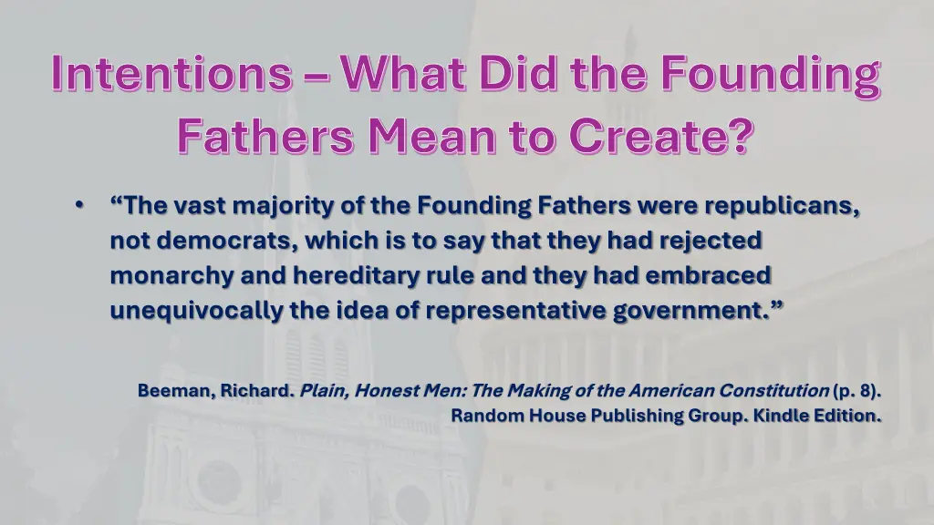 intentions what did the founding fathers mean 1