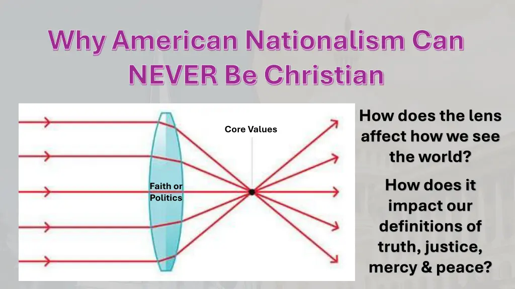 why american nationalism can never be christian