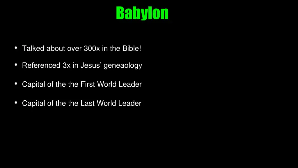 babylon