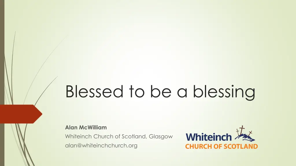 blessed to be a blessing 2
