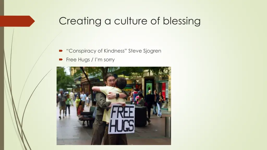 creating a culture of blessing