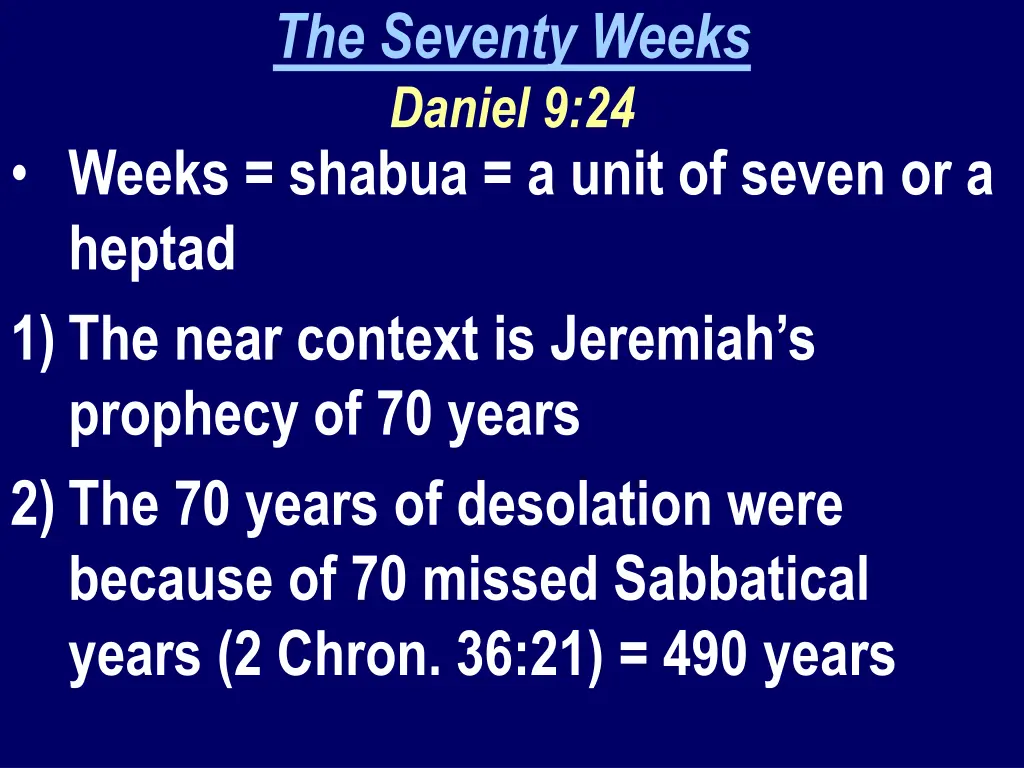 the seventy weeks daniel 9 24