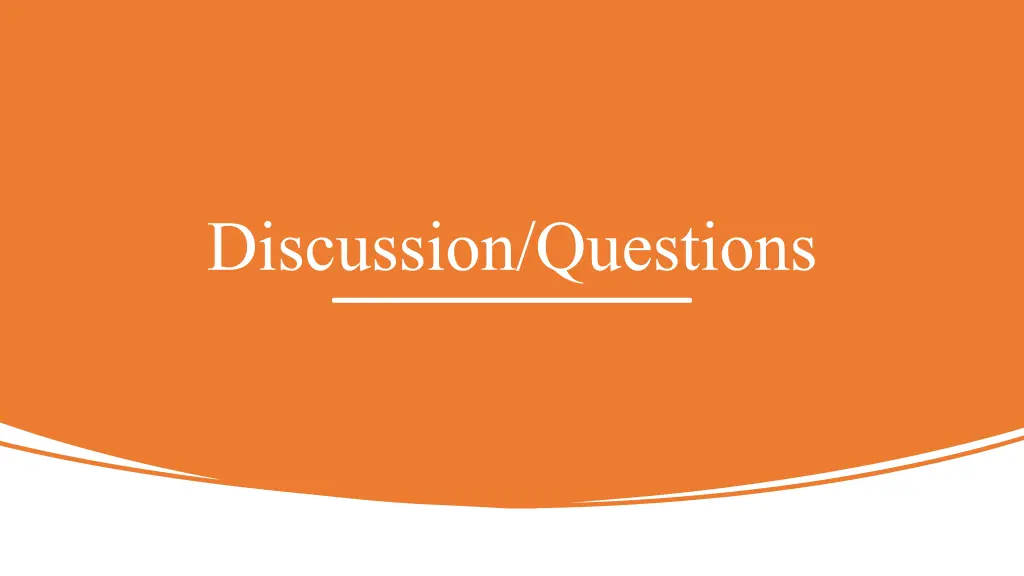 discussion questions