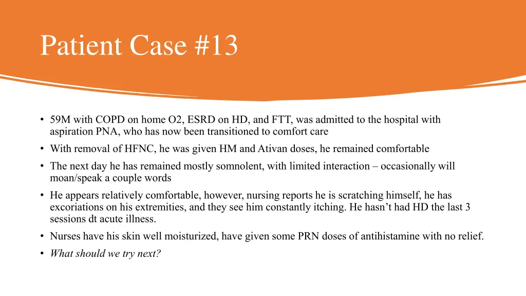 patient case 13
