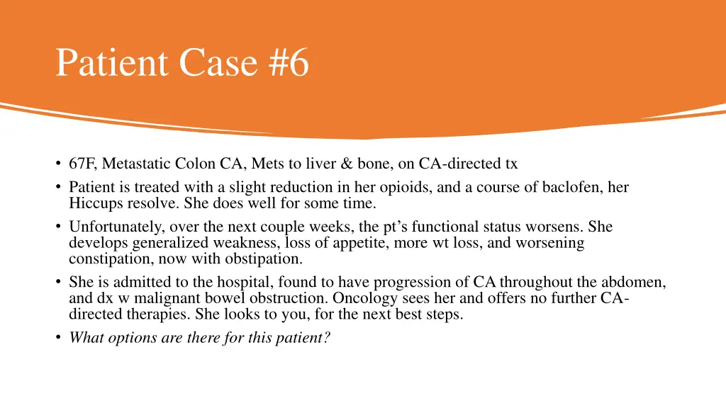 patient case 6