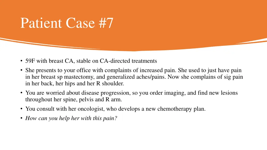 patient case 7