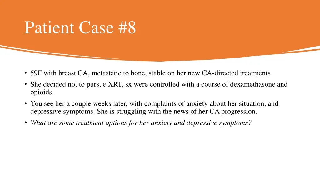 patient case 8