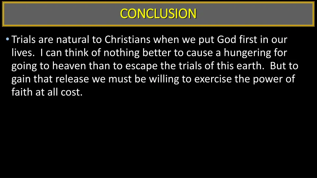 conclusion conclusion