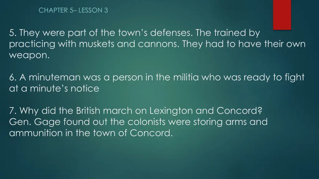 chapter 5 lesson 3 4