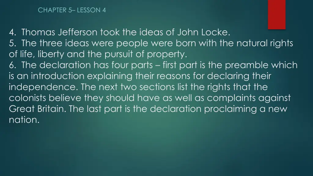 chapter 5 lesson 4 4