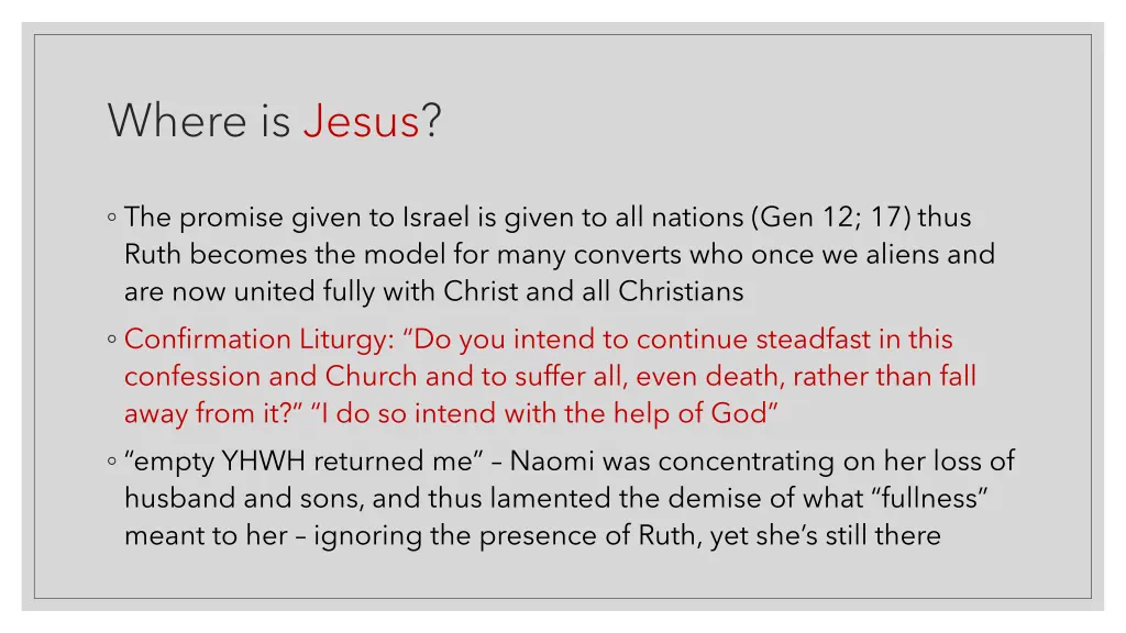 where is jesus 1