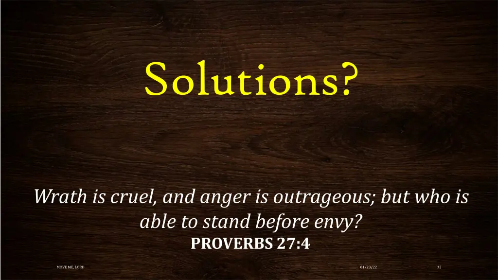 solutions