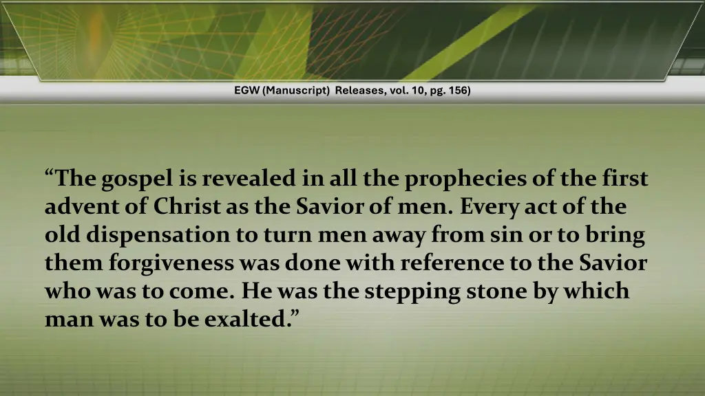 egw manuscript releases vol 10 pg 156