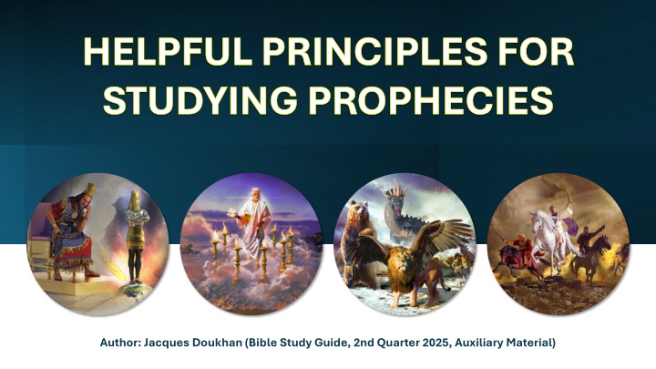 helpful principles for studying prophecies