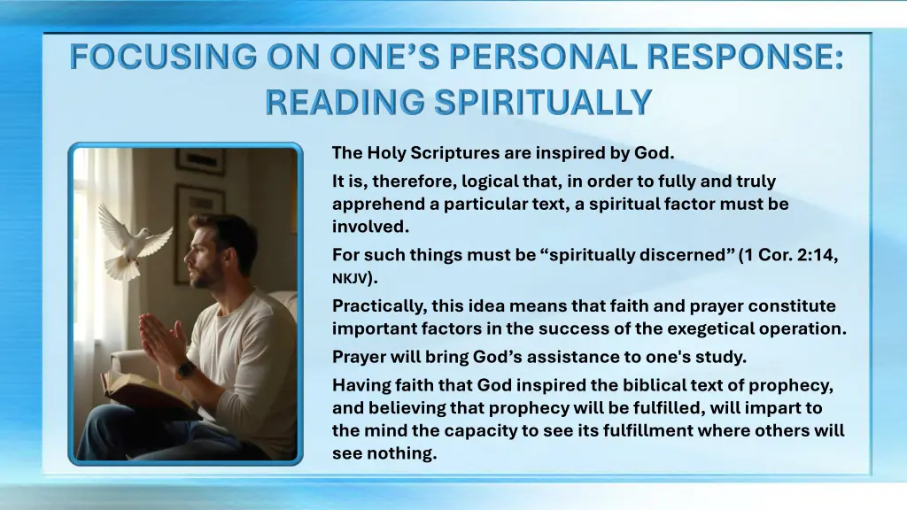 the holy scriptures are inspired