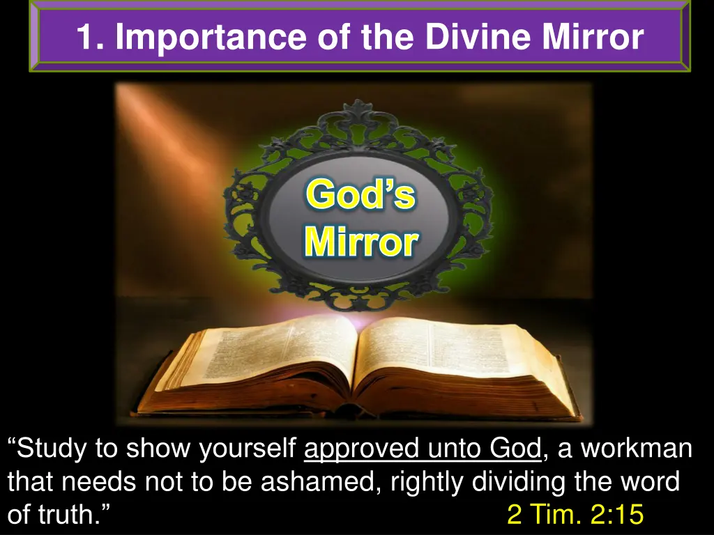 1 importance of the divine mirror 1
