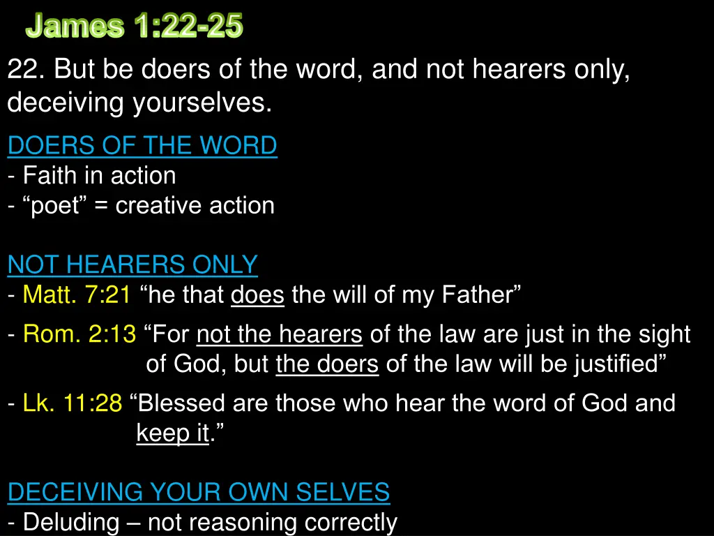 james 1 22 25 1