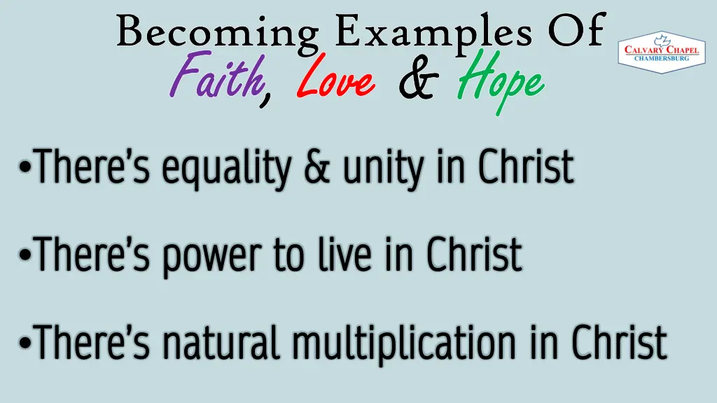 becoming examples of becoming examples of faith 5