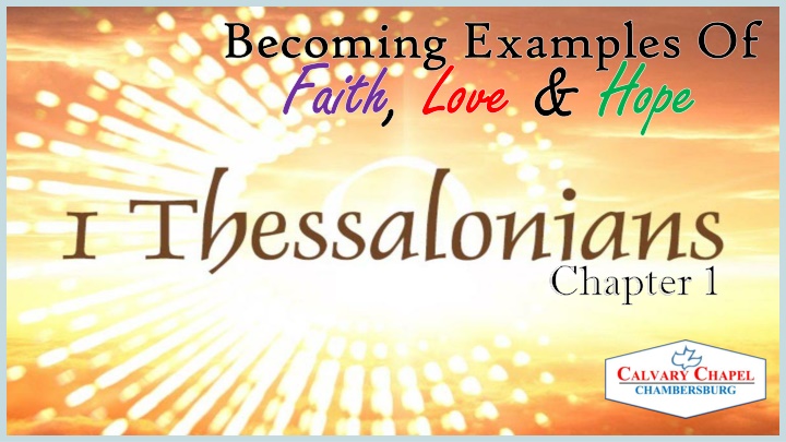 becoming examples of becoming examples of faith