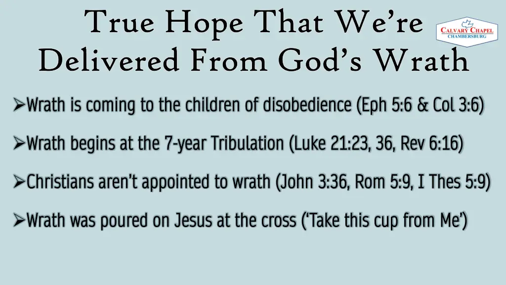 true hope that we re true hope that