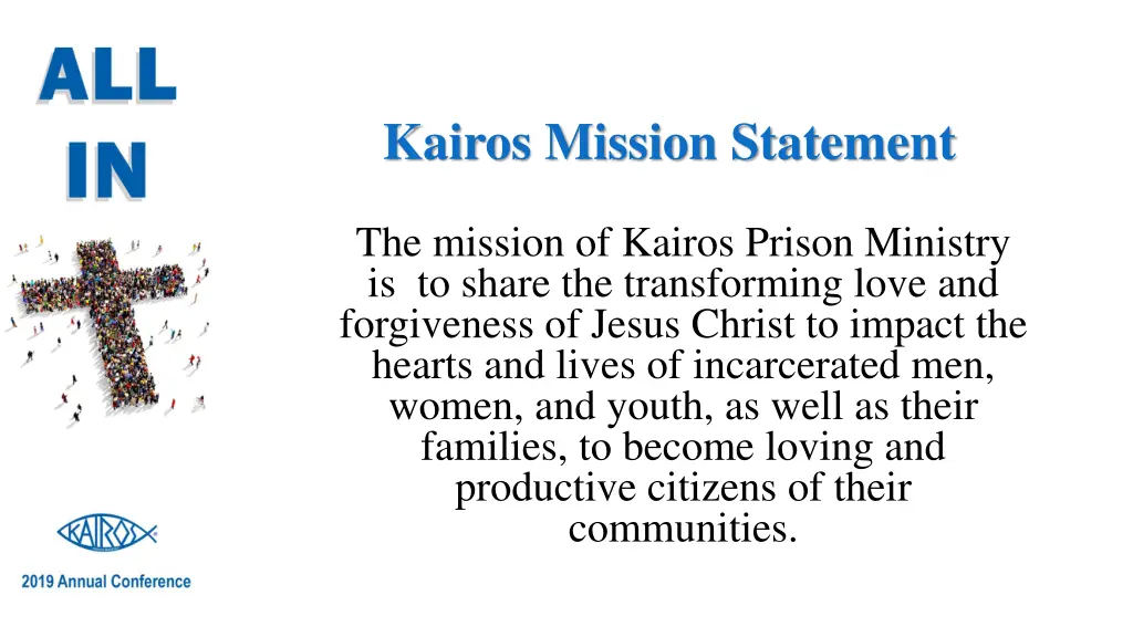 kairos mission statement