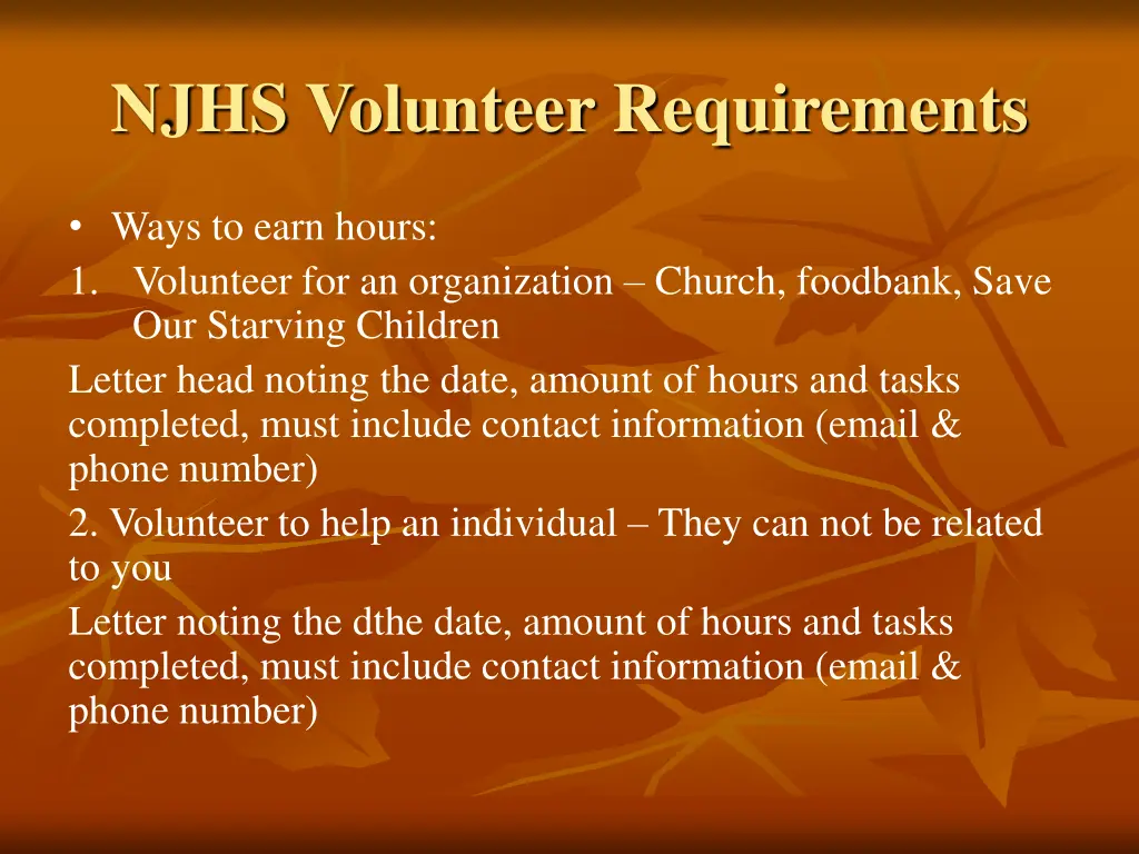njhs volunteer requirements 1