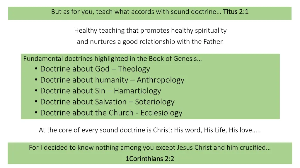 but as for you teach what accords with sound