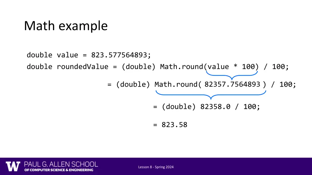 math example