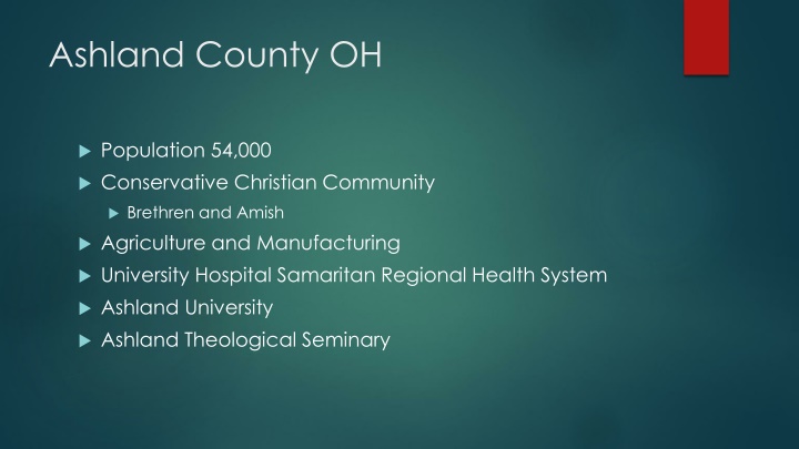 ashland county oh