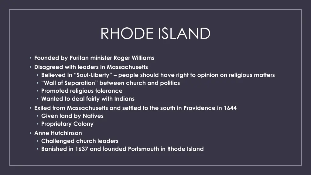 rhode island