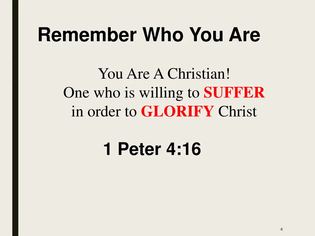 remember who you are 2
