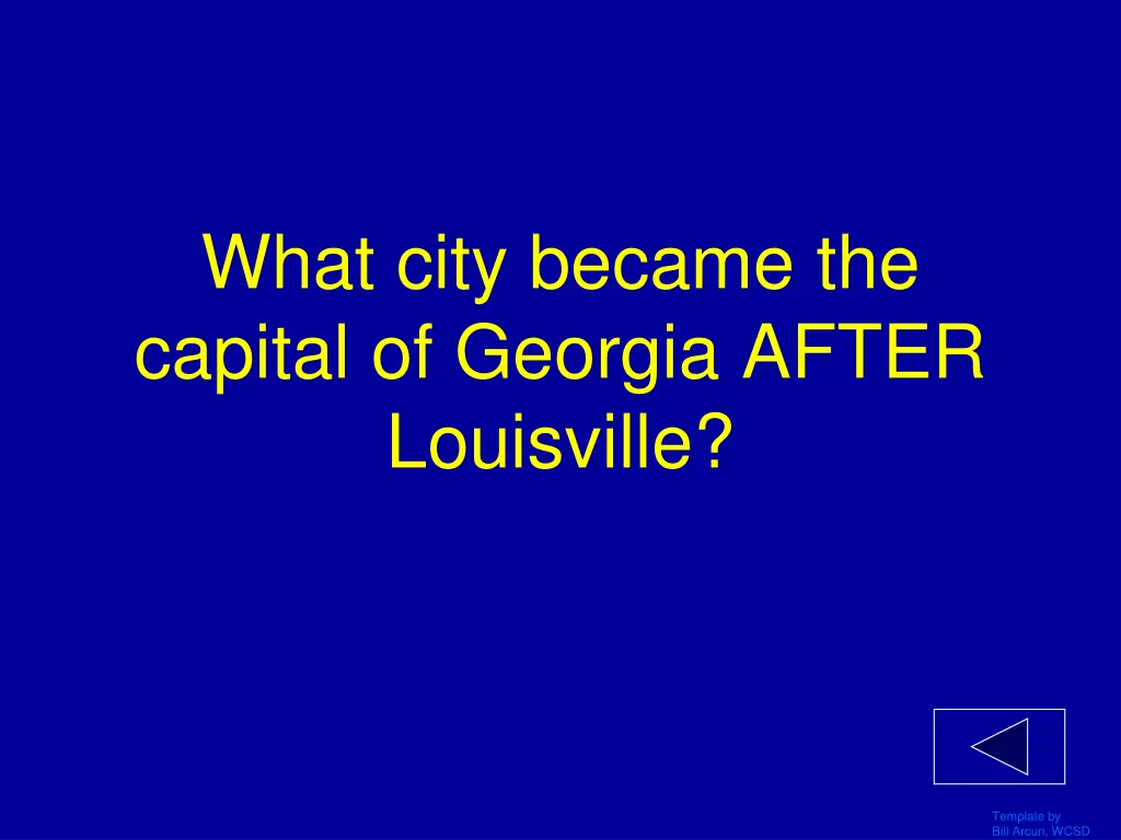what city became the capital of georgia after