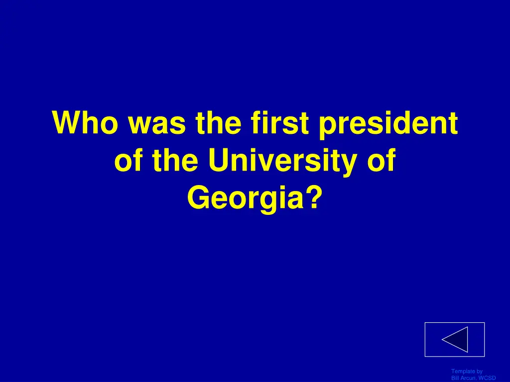 who was the first president of the university