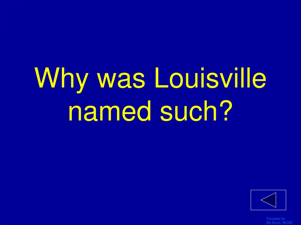 why was louisville named such