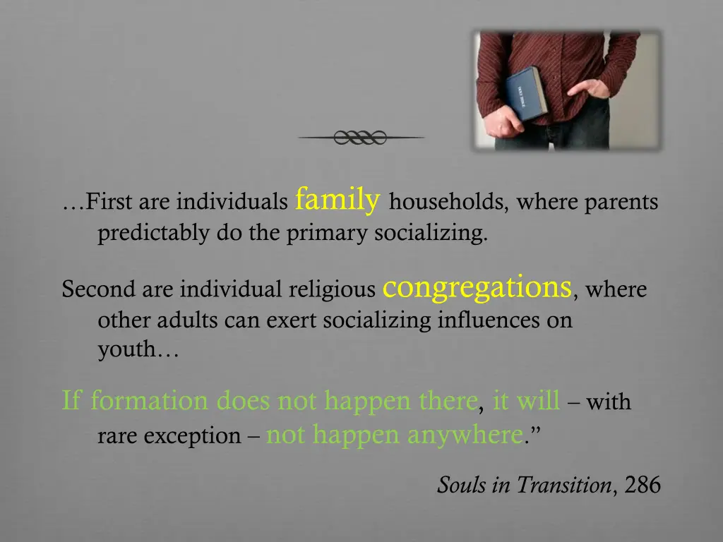 first are individuals family households where