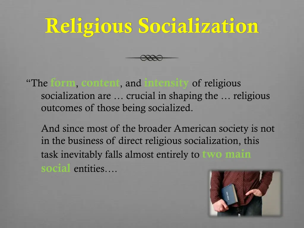 religious socialization