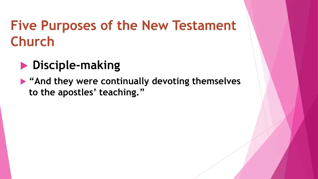 disciple making
