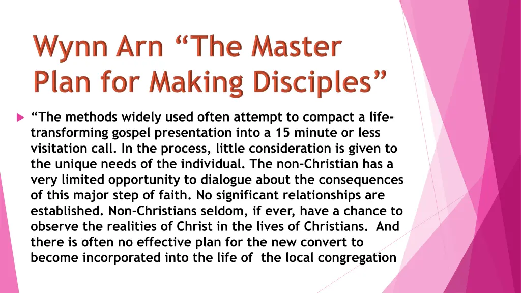the methods widely used often attempt to compact