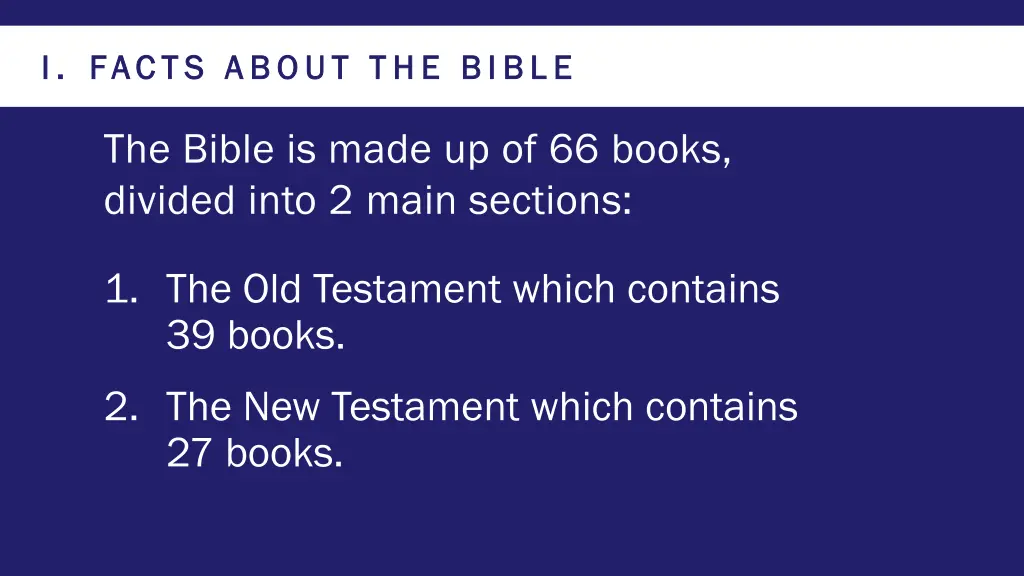 i i facts about the bible facts about the bible