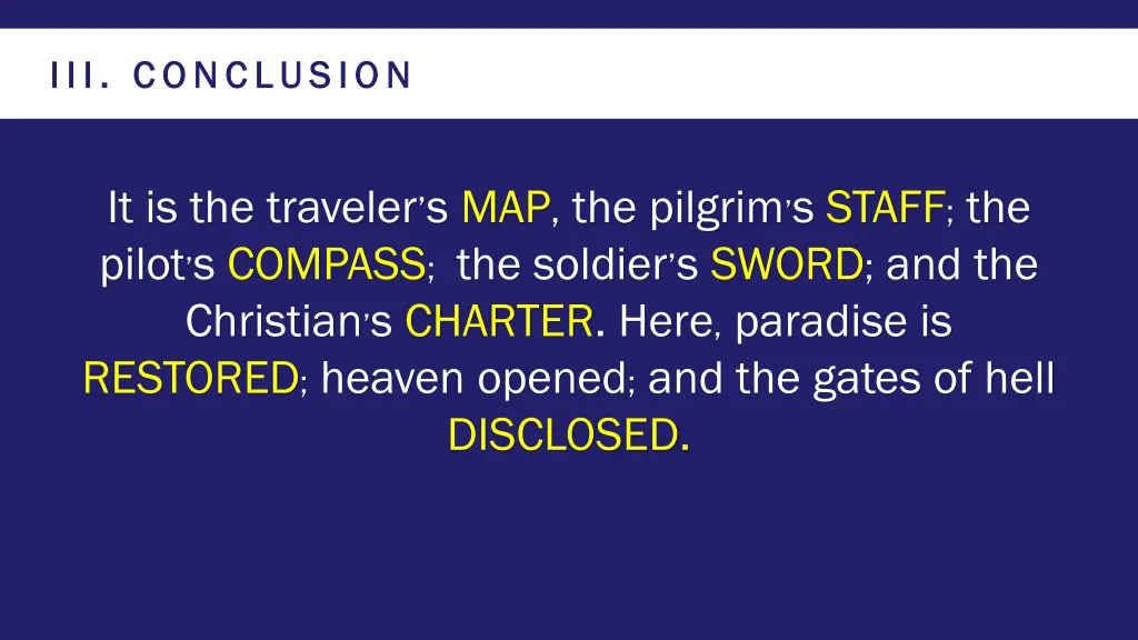 iii iii conclusion conclusion 2