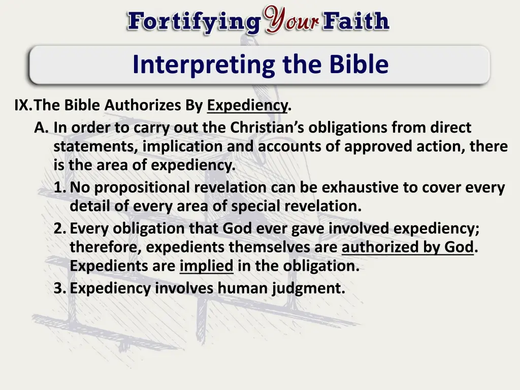 interpreting the bible 3
