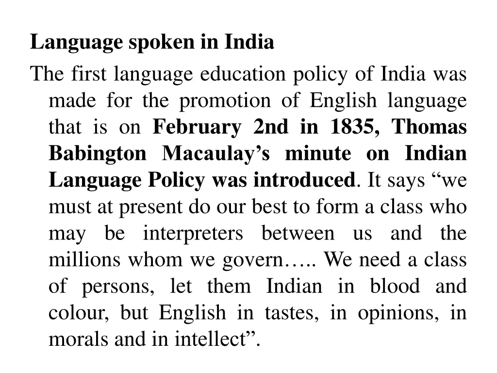 language spoken in india the first language