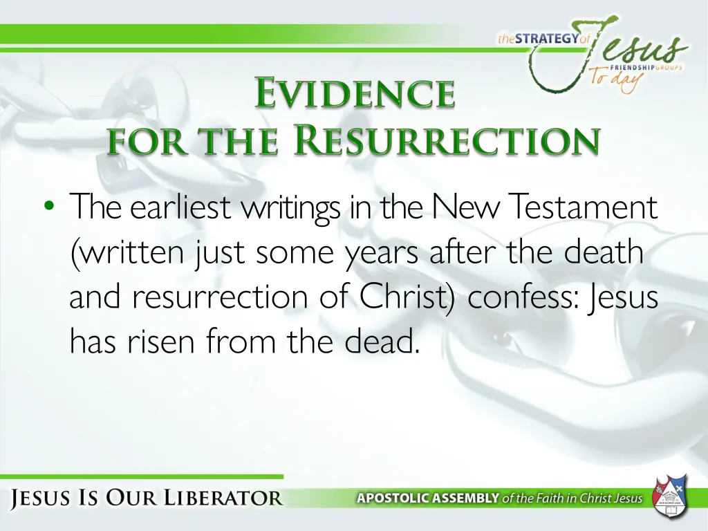 the earliest writings in the new testament