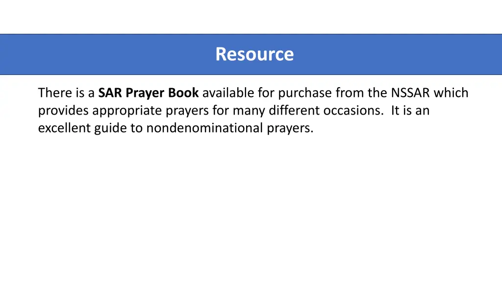 resource