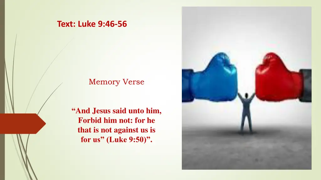 text luke 9 46 56