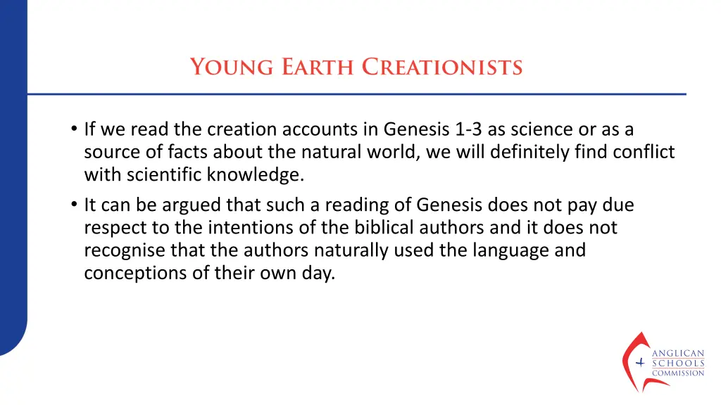 if we read the creation accounts in genesis
