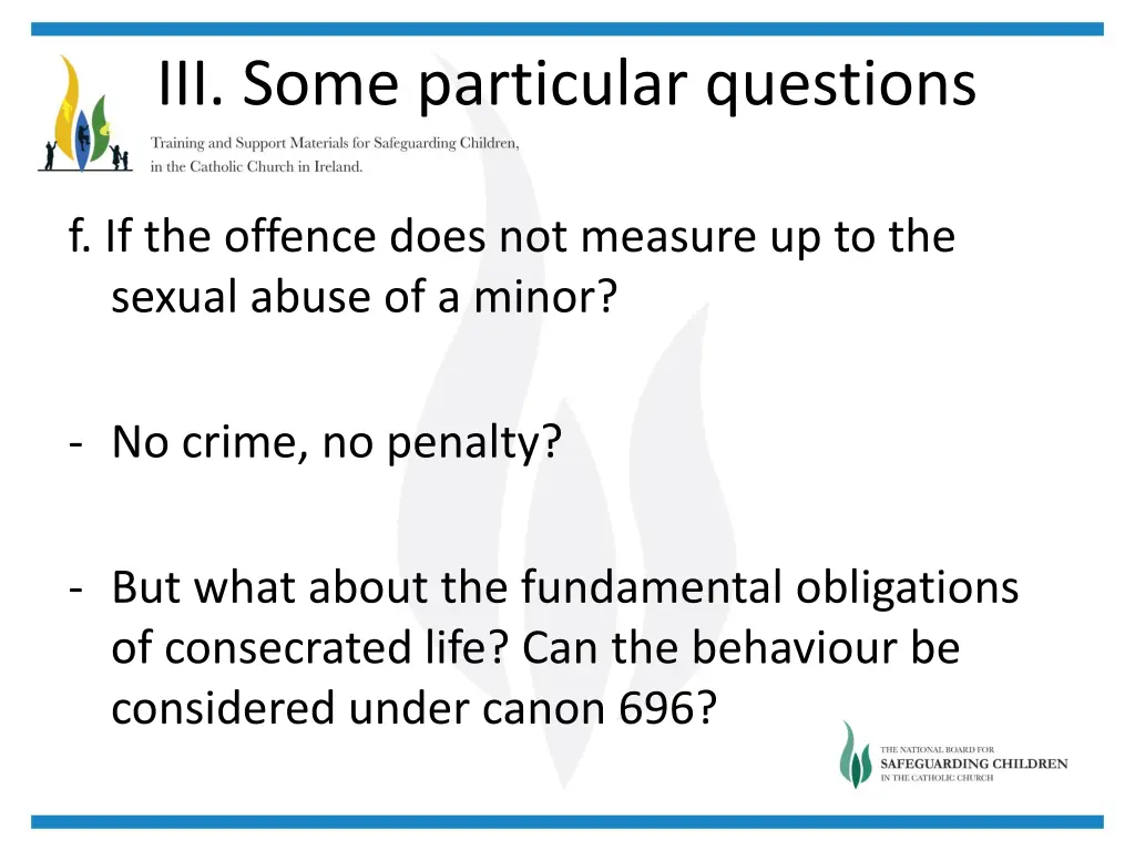 iii some particular questions 5